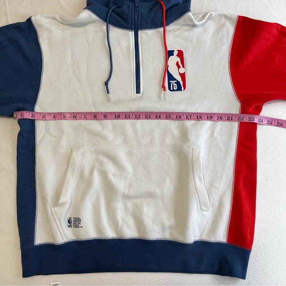 NBA Nike Team 31 75th anniversary courtside fleece half-zip hoodie Size Medium - Picture 9 of 13